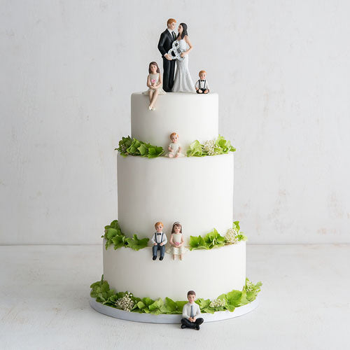 Mix & Match Baby Girl Wedding Cake Top Addition