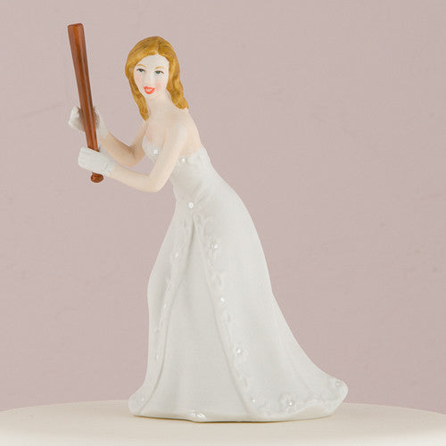 Baseball Theme Wedding Cake Top