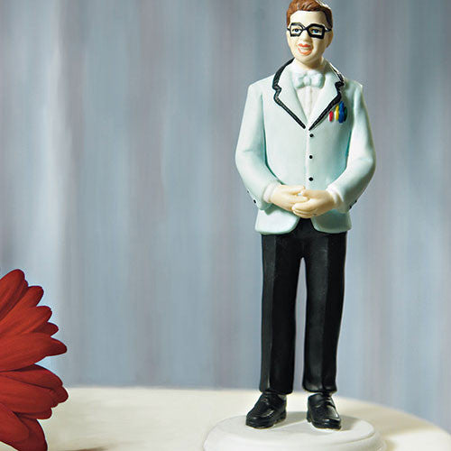 Mix & Match Geek Groom Wedding Cake Top