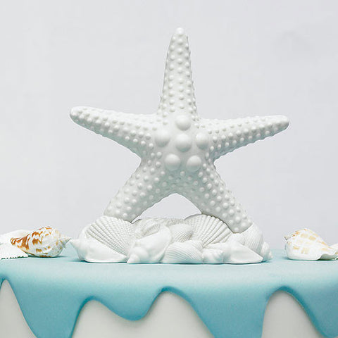 starfish wedding cake top
