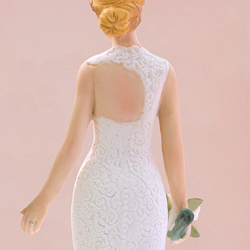 Woodland Bride & Groom Wedding Cake Topper