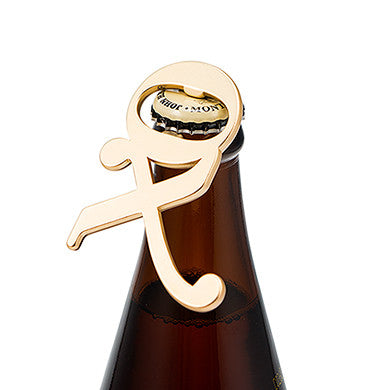 Gold XO Bottle Opener Favor