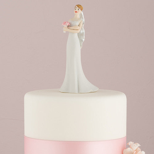 Mix & Match Exasperated Bride Wedding Cake Top