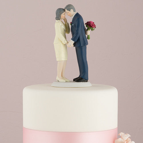 Still in Love Mature Wedding or Anniversary Cake Top