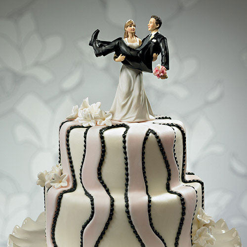 Have Hold Wedding Cake Top | Funny Wedding Cake Top | WhereBridesGo.com