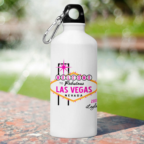 Gals Las Vegas Water Bottle