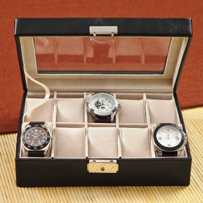 Men's Leather Watch Case